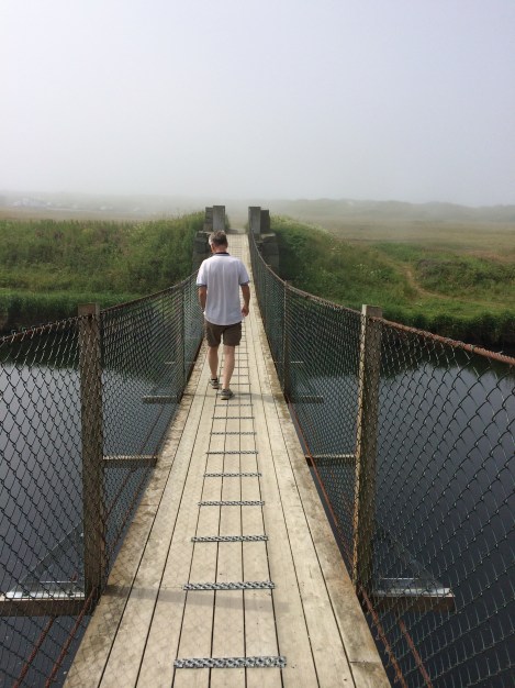 Bro over elva på Bore